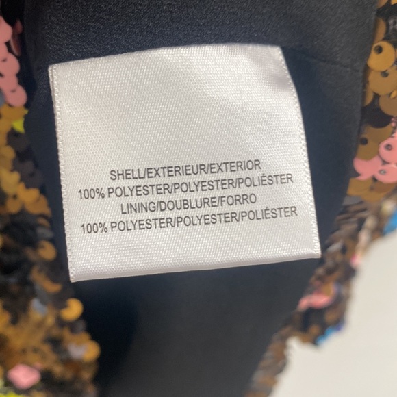 (A3) Cosmopolitan X DTP Leopard Sequin Isla Tank Crop top ONLY, Size XS, NWT - Picture 11 of 13